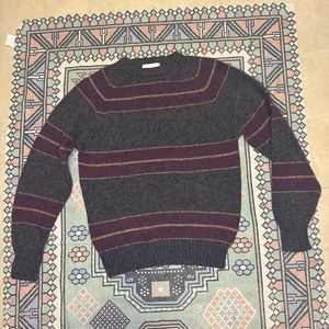 McGregor VTG Sweater Shirt Size L Mens Wool Multicolor Striped